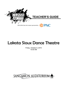 Lakota Sioux Dance Theatre