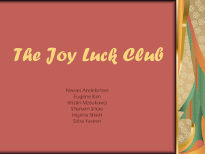 The Joy Luck Club - Phanthai PACE ADV ENGLISH