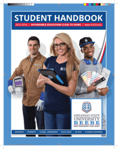 Student Handbook - Arkansas State University