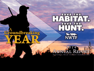 Annual Report - National Wild Turkey Federation