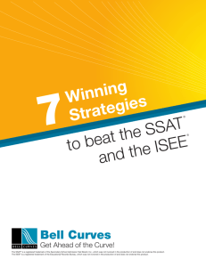 to beat the SSAT and the ISEE