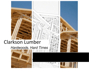 Clarkson Lumber - David (e) Tobey