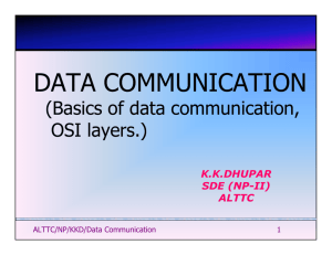 DATA COMMUNICATION