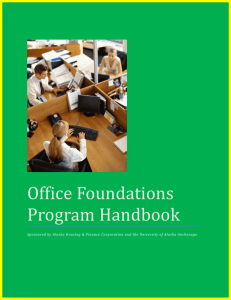 Office Foundations Handbook
