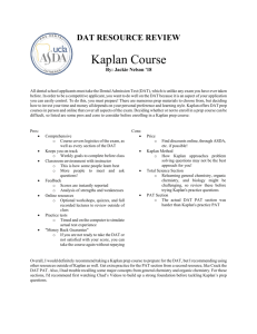 Kaplan Course