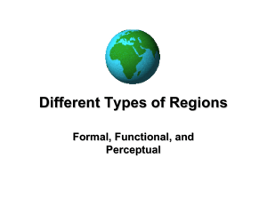 Different Types of Regions