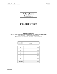 Practice Test_Fa14 copy - The Berkeley Forum