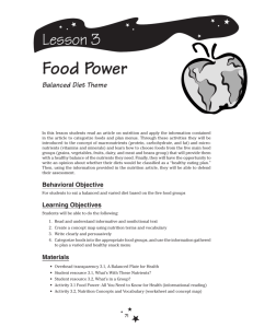 Food Power - Planet Health