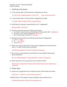 Practice Problems (answers).