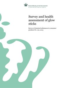 Survey and health assessment of glow sticks