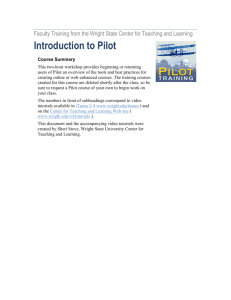 Introduction to Pilot