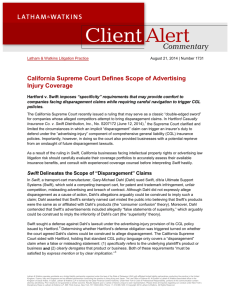 California Supreme Court Defines Scope of