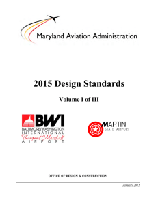 Table of Contents - Maryland Aviation Administration