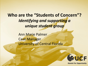 "Students of Concern"?
