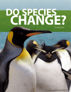 do species change? - Answers in Genesis