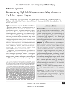 Demonstrating High Reliability on Accountability