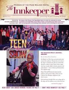 The Innkeeper - Spring 2014 - Friends of the Page