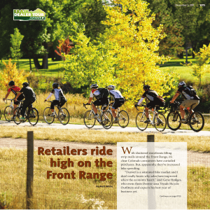 Retailers ride high on the Front Range Retailers ride high