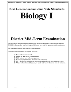 Ind 5_1 Biology 1 District Mid-Term
