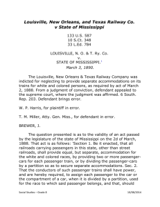 L, NO, & T Railway v Mississippi