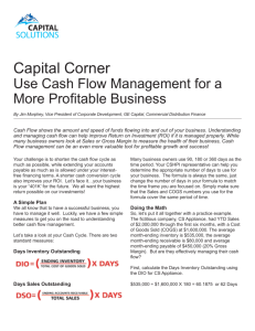 Use Cash Flow Management for a More Profitable Business