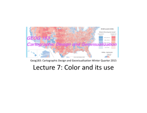 Lecture 7: Color and its use