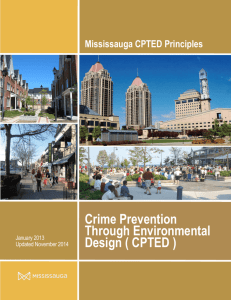 Crime Prevention Through Environmental Design ( CPTED )