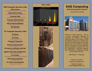EAS Computing - Georgia Institute of Technology