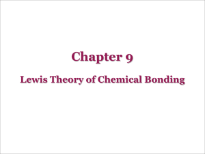 Chemical Bonding I