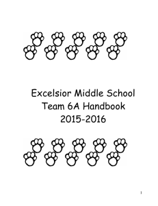Team 6A Handbook for 2015-2016 - Linn