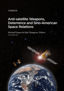 Anti-satellite Weapons, Deterrence and Sino