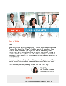 July - Urgent Care & Walk In Clinic