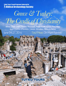 Greece & Turkey: The Cradle of Christianity