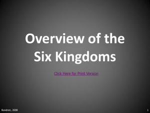 Overview of the Six Kingdoms