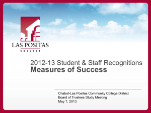 Measures of Success - Las Positas College
