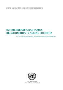 intergenerational family relationships in ageing societies