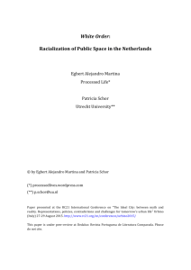 White Order: Racialization of Public Space in the Netherlands