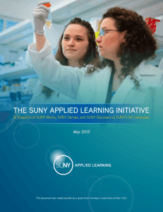 the suny applied learning initiative