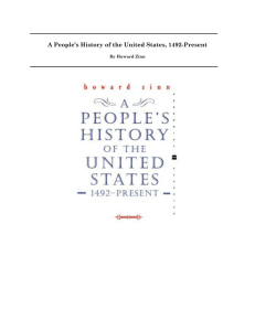A People's History of the United States, 1492-Present
