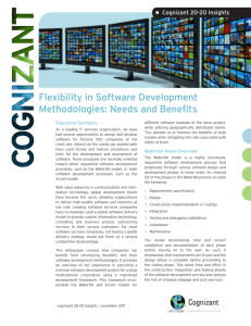 Flexibility in Software Development Methodologies