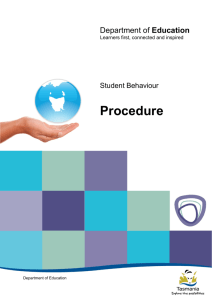 Student-Behaviour-procedure