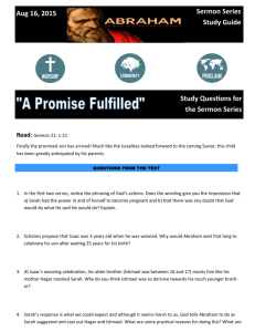 A Promise Fulfilled August 16 Study Guide