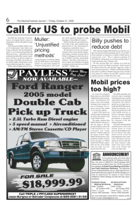 October 21 2005 Call for US to probe Mobil