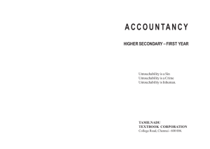 Accountancy - Text Books
