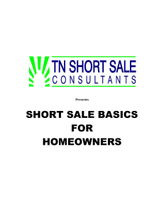 TN Short Sale Consultants, LLC
