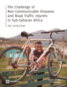 The Challenge of Non-Communicable Diseases and