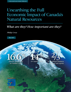 Unearthing the Full Economic Impact of Canada's Natural Resources