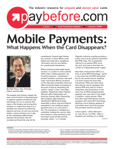 Mobile Payments - Aldrich & Bonnefin, PLC