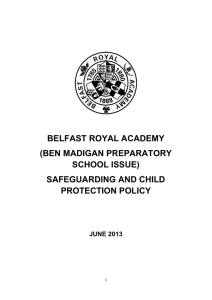 BELFAST ROYAL ACADEMY (BEN MADIGAN PREPARATORY