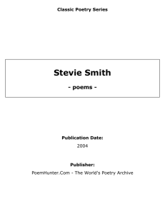 Stevie Smith - poems